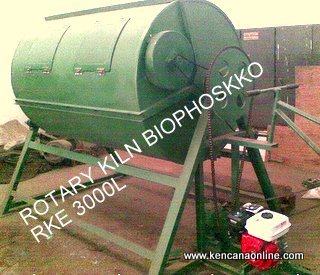 Rotary Kiln Engine Biophoskko® RKE-3000 L